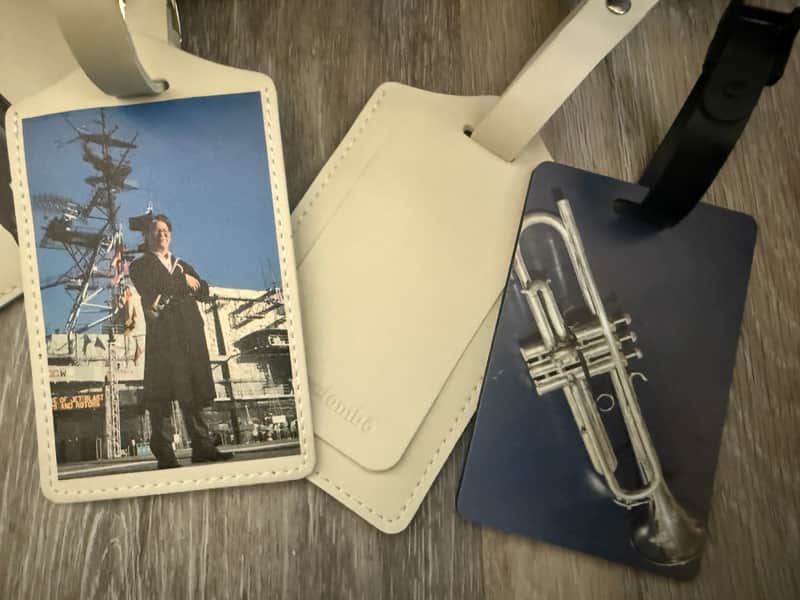 Custom Luggage Tags for Music Cases image 1