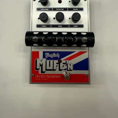Electro Harmonix English Muff’n Overdrive Muffin EHX Guitar Effect Pedal + PSU image 2