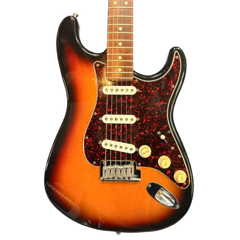 1997-98 Fender Roadhouse Stratocaster Electric Guitar - in 3-Colour Sunburst (Pre-Owned)