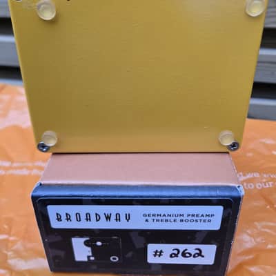 Coppersound Pedals Broadway Treble Booster & Germanium Preamp - w/box, like new Free UK Shipping! image 5