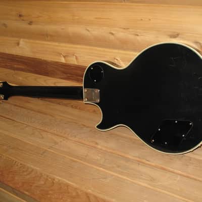 Vintage 1970s Lawsuit Black Beauty Single Cut - Made in Japan - Original Maxon Pickups Mann (Ibanez) image 7