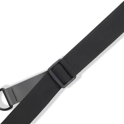 Levy's Specialty Leathers - Right Height Ergonomic Padded Guitar Strap - Black image 4