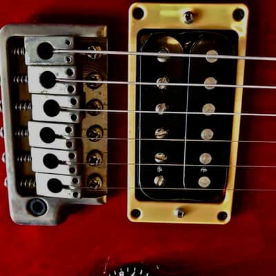 PRS CE 24 Alder Maple Top 1990 - Scarlet Red imagen 6