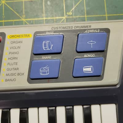 CX500 Electronic Small Keyboard w/Mic Input Lo-Fi Sounds So Good To Circuit Bend Tested Works image 4