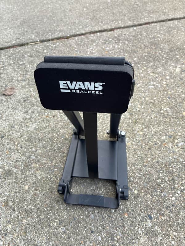 Evans Bass Drum Practice Pad 2025 - Black image 1