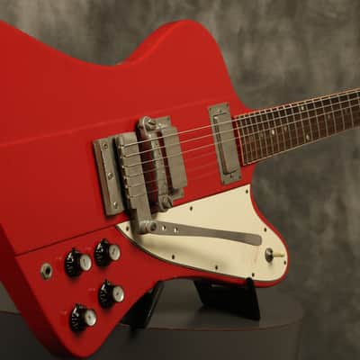 1965 Gibson reverse Firebird III w/non-reverse headstock original CARDINAL RED!! image 9