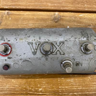 Vox 4-button Foot Switch for Super Beatle, Royal Guardsman, etc. 1960's image 1