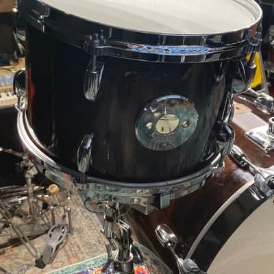 Gretsch Drum Kit, 20", 14", 12", 6x14" Early 1980s, Square Badge - Walnut image 15