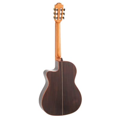 Admira Crossover cutaway Acoustic-Electric classical nylon string guitar MADE in SPAIN with solid cedar top image 3