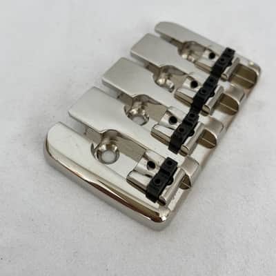 Nickel 4 String Electric Bass Fixed Bridge image 4