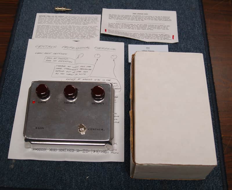 Klon Centaur Silver | Reverb
