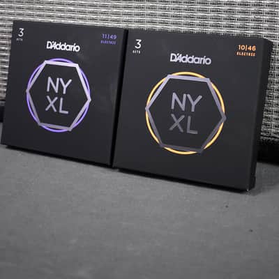 D'Addario NYXL1046-3P Nickel Wound Electric Guitar Strings Regular Light 10-46 3 Sets image 2