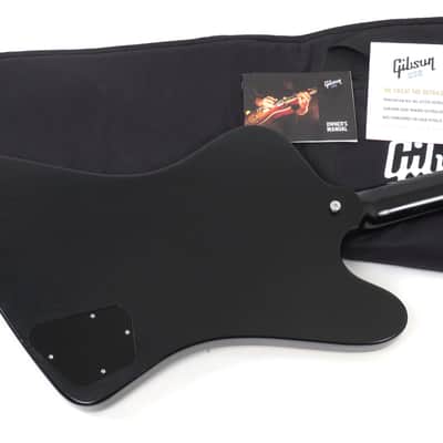 2012 Gibson Firebird 70s Tribute Left Handed - Black Satin Finish - Rare Lefty with Paperwork image 5