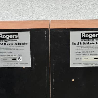 Rogers LS3/5A pair image 6