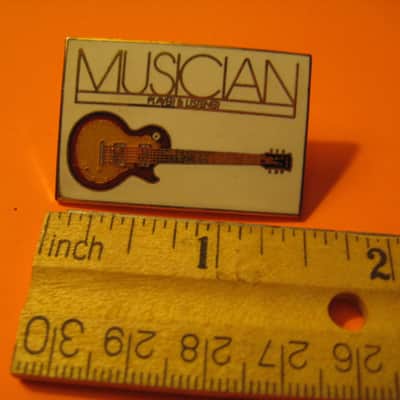 Gibson Guitar International Musician Miniature Lapel Hat Pin Extremely Detailed image 4