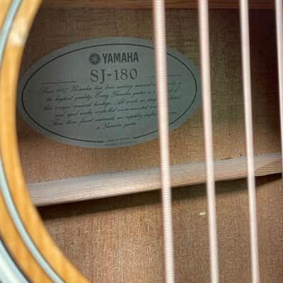 Yamaha SJ-180 1981-1985 - Clear Gloss image 3