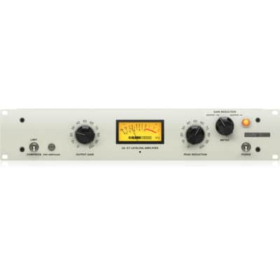Klark Teknik 2A-KT Classic Leveling Amplifier with Vacuum Tubes, Optical Attenuator and Midas Transformers image 1