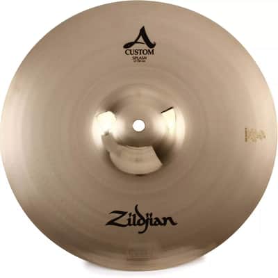 Zildjian 12" A Custom Splash Cymbal - NEW image 1