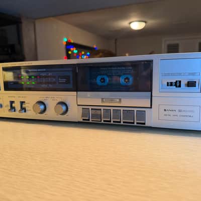 JVC KD-V100 Stereo Cassette Tape Deck Vintage Full Fresh Service Sound Great! image 3