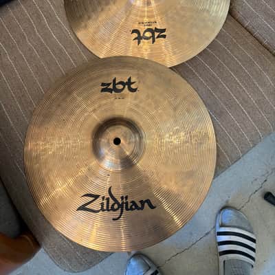 Zildjian 14" ZBT Hi-Hat Cymbals (Pair) 2004 - 2019 - Traditional image 1