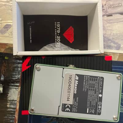 Maxon OD-808 Overdrive 40th Anniversary 2019 - Green image 2