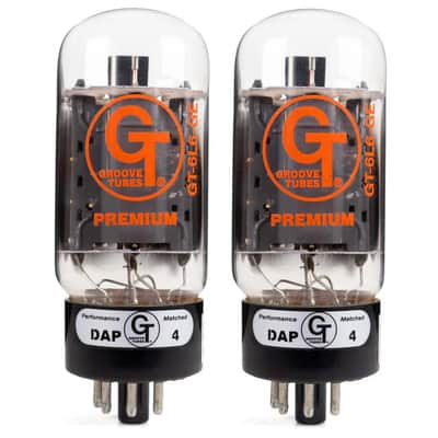 Groove Tubes 6L6-GE Power Vacuum Tube - Matched Pair image 1