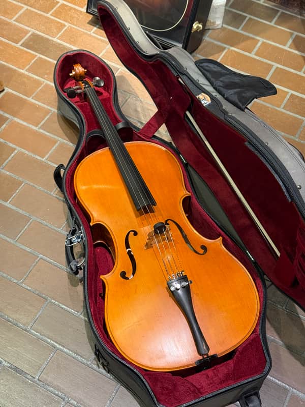 2007 Mathias Thoma Model 150 Cello - All Hand Carved Solid Maple - Spirit Varnish - with case Bild 1