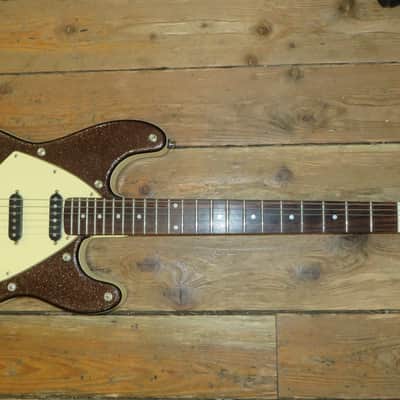 Vintage Lindert Thumbs Up Electric Guitar Made In USA Very Rare image 1