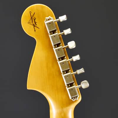 Fender 1964 Jaguar Journeyman Relic 3A Rosewood Fingerboard Faded Aged Lake Placid Blue image 13