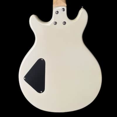 Daisy Rock Retro-H 12 String Electric Guitar in White Pearl W/ Gigbag image 5