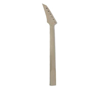Maple Guitar Neck 24 fret 25.5 inch Rosewood Fingerboard Nice Inlay Locking Nut Bolt on heel image 2