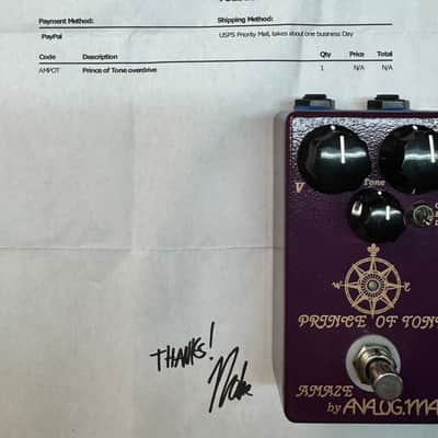 Analogman Prince Of Tone 2016 - Red image 1