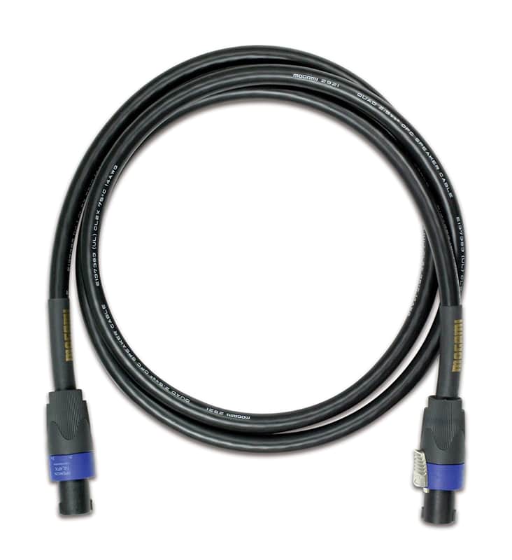 Mogami GOLD SPEAKER SO-20 Speaker Cbl, Neutrik speakON Twist Lock Connector 20' image 1