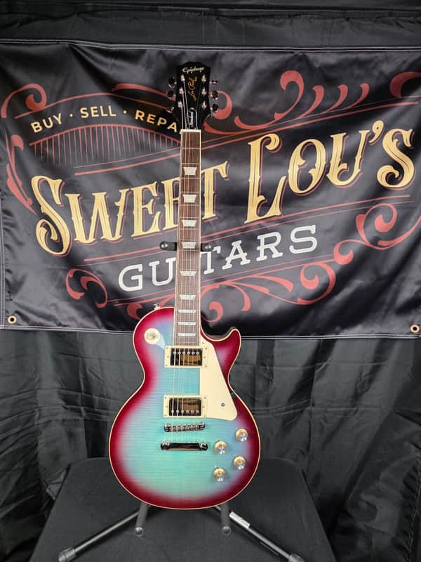 Epiphone Les Paul Standard '60s with Laurel Fretboard 2025 - Blueberry Burst *Repaired* image 1