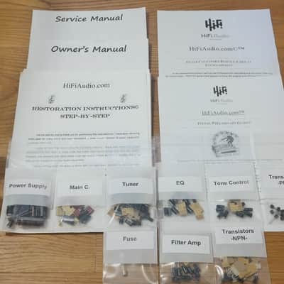 Yamaha CR-1000 restoration kit filter capacitor repair rebuild fix image 1