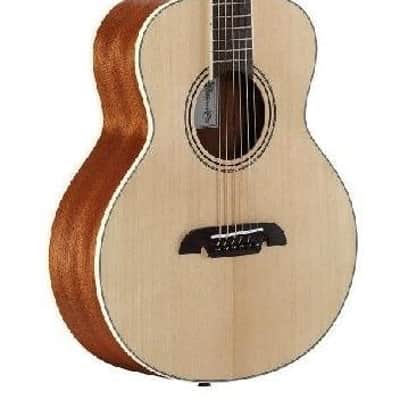 Alvarez LJ2E Little Jumbo Acoustic Electric Travel Size Guitar Natural Finish image 2