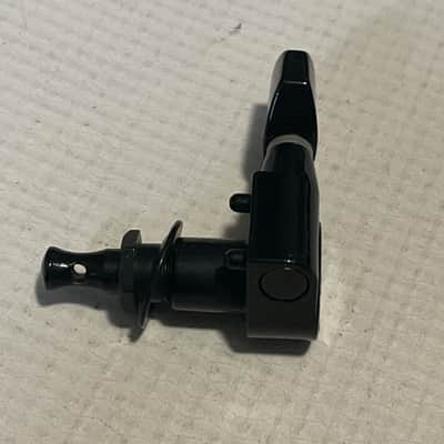 2000's Korean Era Ibanez S & RG Series Black Dual Pin Tuning Pegs Tuners 6 In LIne image 5
