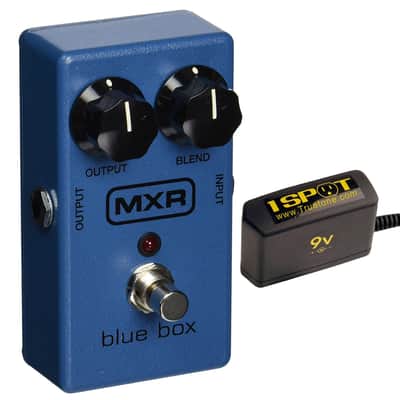 MXR M-103 Blue Box Bundle w/ Truetone 1 Spot Space Saving 9v Adapter image 1