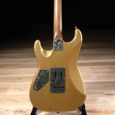 Paoletti Alfa Loft HSS Ebony Fretboard “Stratospheric” S-Style – True Gold image 7