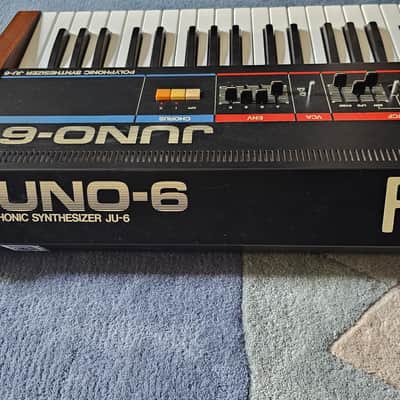 Roland Juno 6 with Tubbutec-66 Midi *SERIVECED* image 13