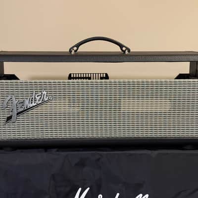 Fender Head Cabinet for Fender Deluxe Reverb, Super-Sonic 22 - Black Tolex image 1