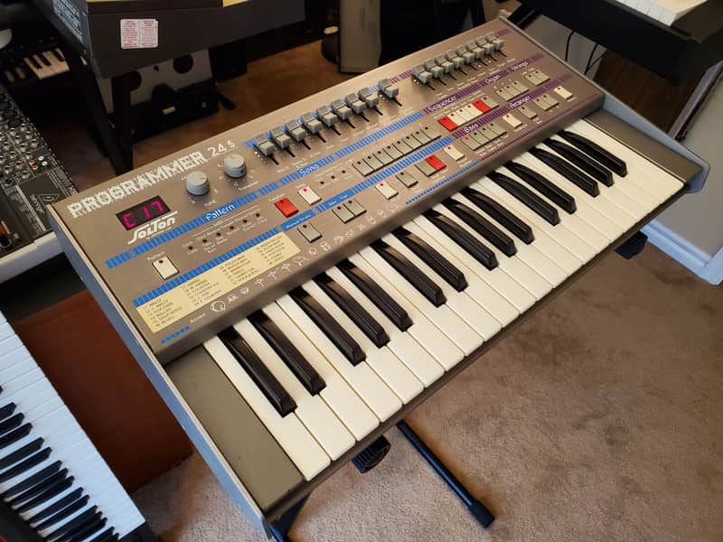 SOLTON KETRON PROGRAMMER 24S ULTRA RARE VINTAGE SYNTHESIZER FULLY SERVICED IN AMAZING CONDITION! image 1
