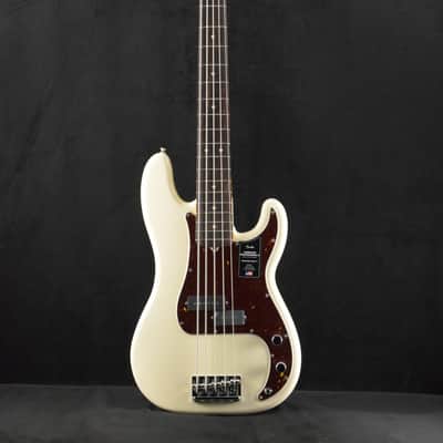 Fender American Professional II Precision Bass V Rosewood Fingerboard Olympic White image 2