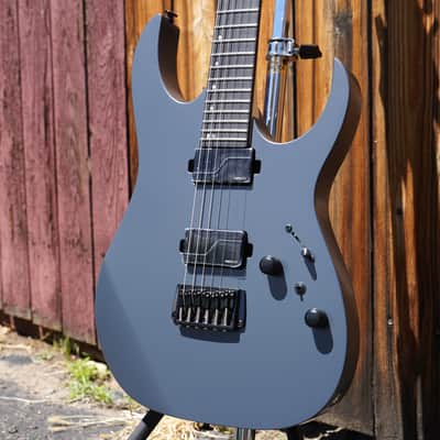 IBANEZ Prestige RGR5121RB GRF Grey Metallic Flat 6-String Electric Guitar w/ Hardshell Case image 4