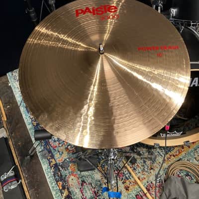 David Garibaldi's Tower of Power, Paiste 16" 3000 Power Crash Cymbal, 1,250g Late 1980's image 3