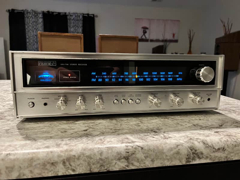 Fisher 143 vintage stereo receiver very clean! image 1
