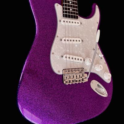 Stewmade Guitars Scary Berry S-Model - Purple Sparkle image 1