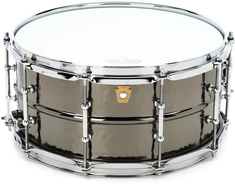 Ludwig Black Beauty Snare Drum - 6.5 inches x 14 inches  Black Nickel image 1