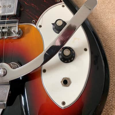 Zenta 1960’s Guitar Japan SUNBURST image 3
