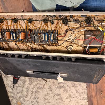 Fender  Bandmaster Head  1965 - Blackface image 7